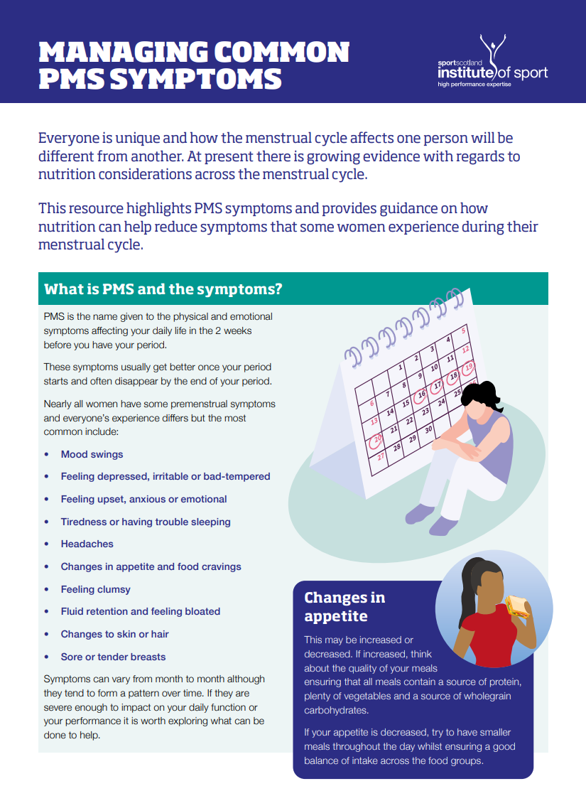 Managing PMS infographic